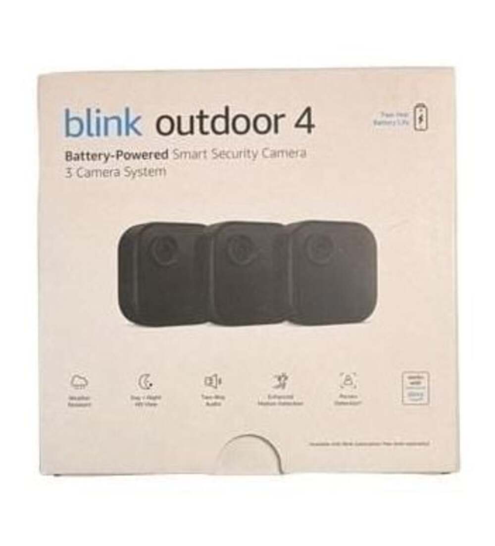 NEW Blink Outdoor Wireless Home Security 3-Camera System (4th Gen)